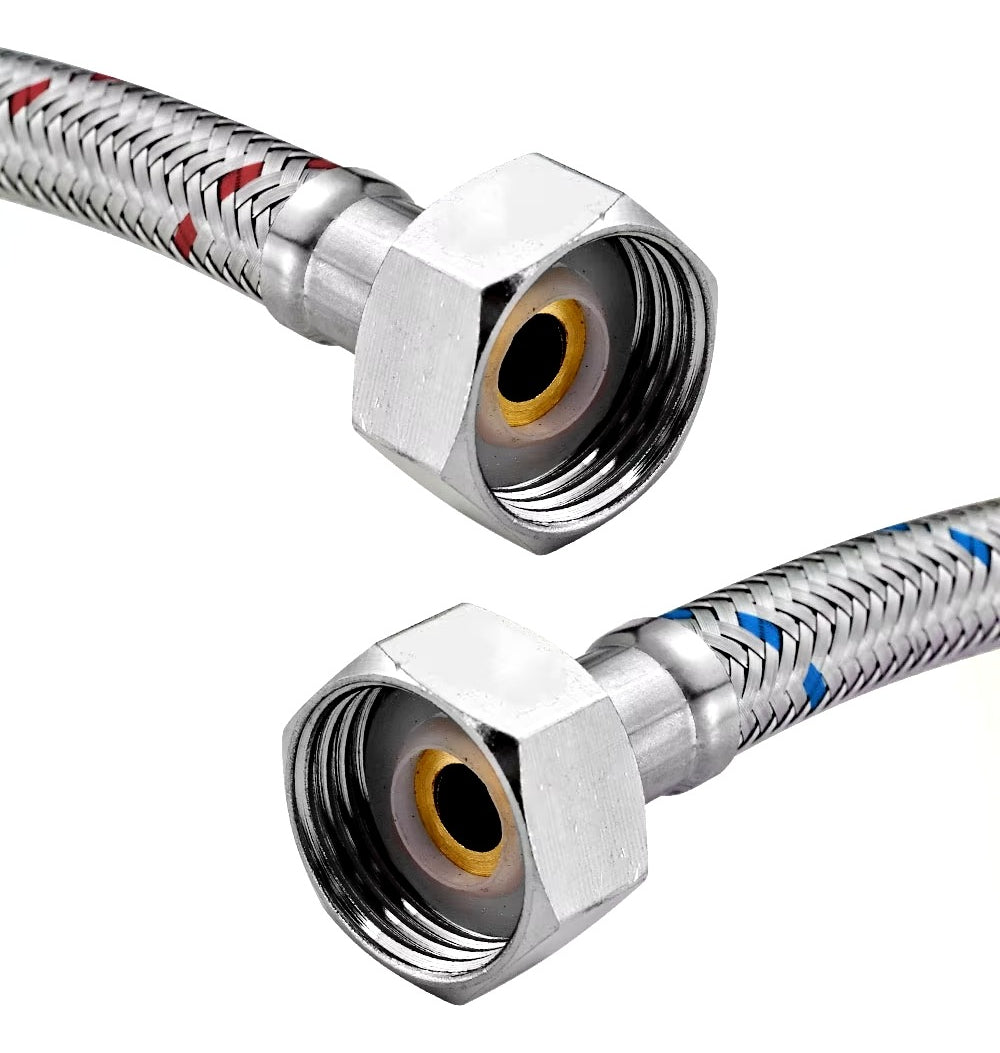 Flexible Agua Calefont 60 Cms 1/2 Hi X 1/2 Hi Alta Presion