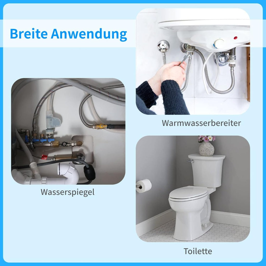 Flexible Agua Calefont 60 Cms 1/2 Hi X 1/2 Hi Alta Presion